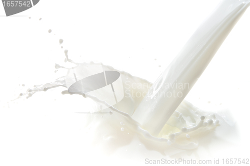 Image of milk splash