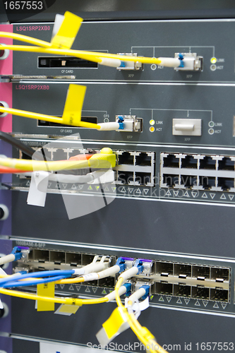 Image of network cables