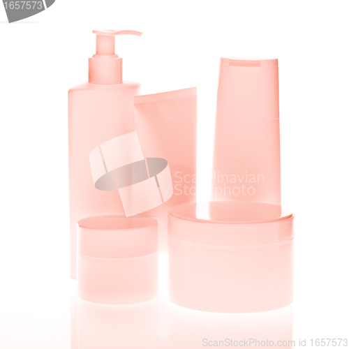 Image of cosmetic bottles