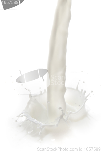 Image of milk splash