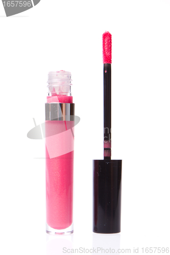 Image of lip gloss isolated