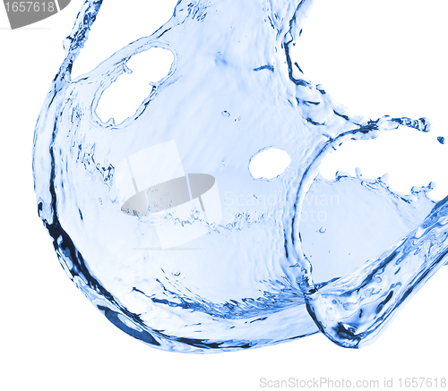 Image of water splash