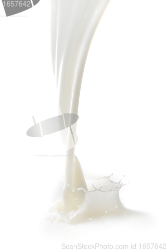 Image of milk splash