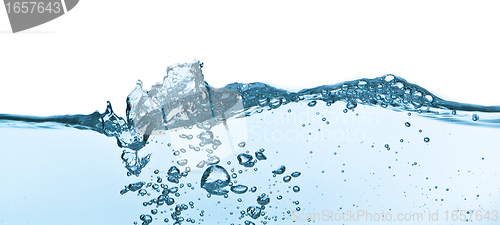Image of water splashing