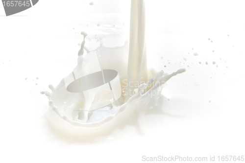 Image of milk splash