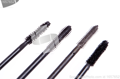 Image of mascara set isolated