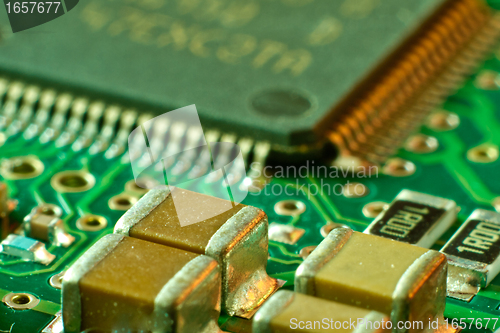 Image of electronic circuit board