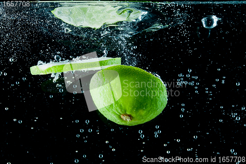 Image of fruit splash