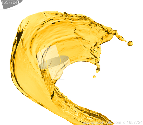 Image of orange splash
