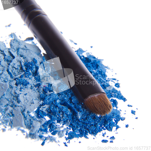 Image of crushed eyeshadows