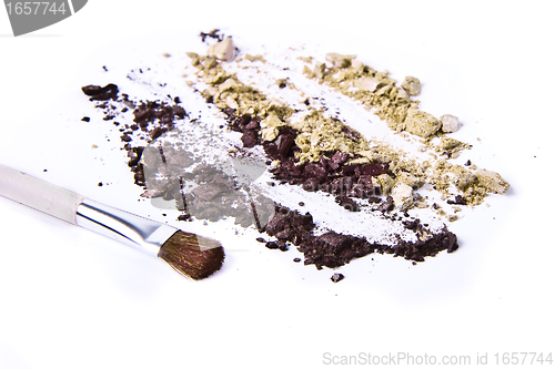 Image of crushed eyeshadow