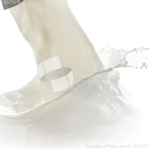 Image of milk splash