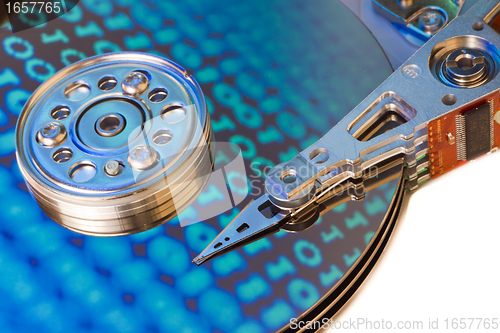 Image of hard drive internals