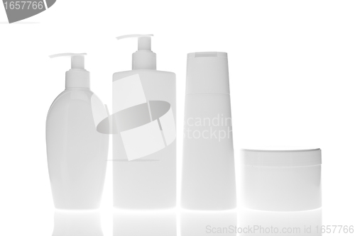 Image of cosmetic bottles