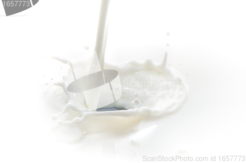 Image of milk splash