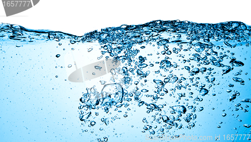 Image of bubbles in water