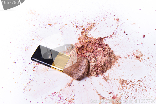 Image of crushed eyeshadow