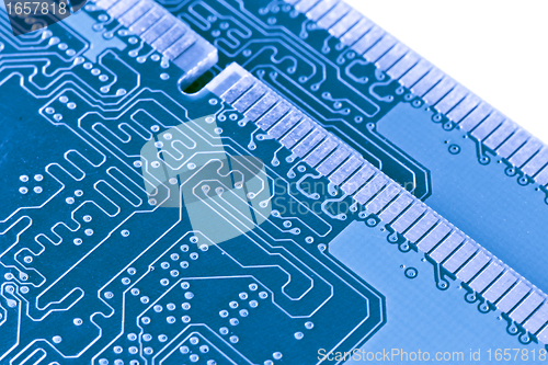 Image of memory module close up