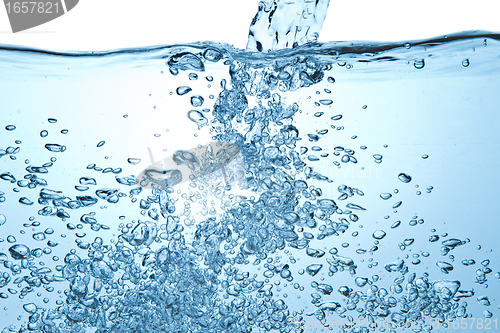 Image of bubbles in water