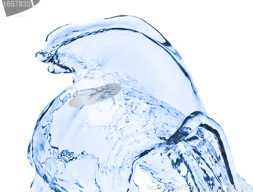 Image of water splash