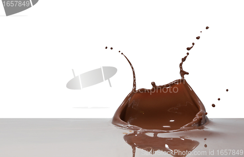 Image of chocolate splash