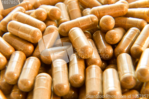 Image of medical capsules