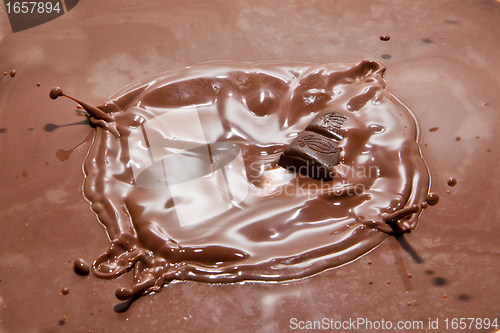 Image of chocolate splash