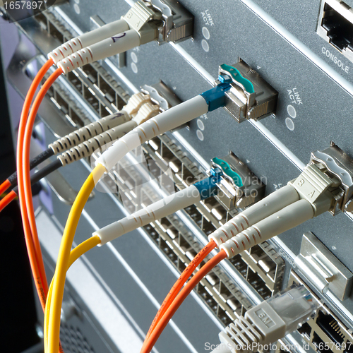 Image of network cables