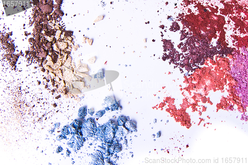 Image of crushed eyeshadow