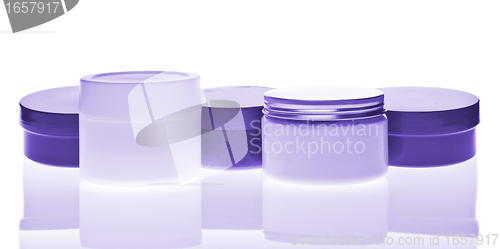 Image of cosmetic bottles