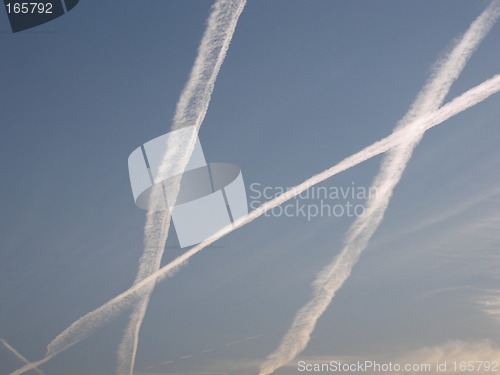 Image of magic vapor trail