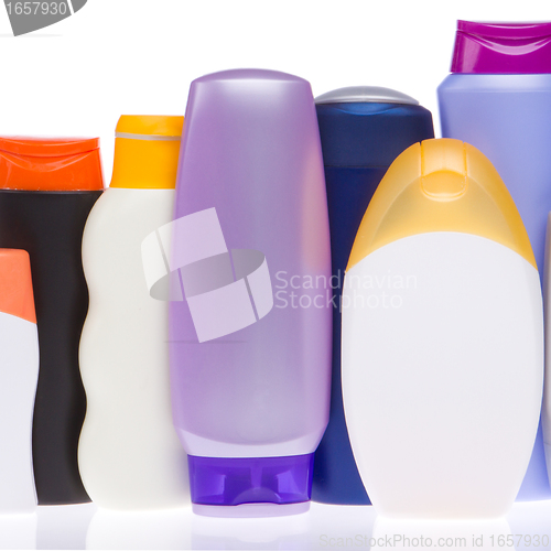 Image of cosmetic bottles