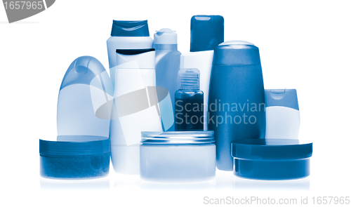 Image of cosmetic bottles