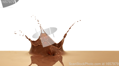 Image of chocolate splash