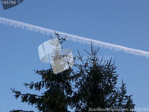 Image of magic vapor trail