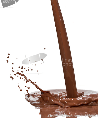 Image of chocolate splash