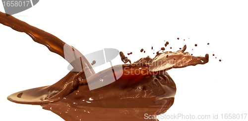 Image of chocolate splash