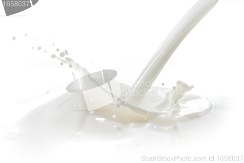 Image of milk splash