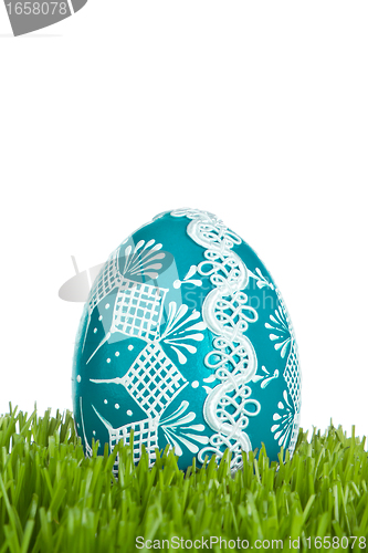 Image of easter egg in grass