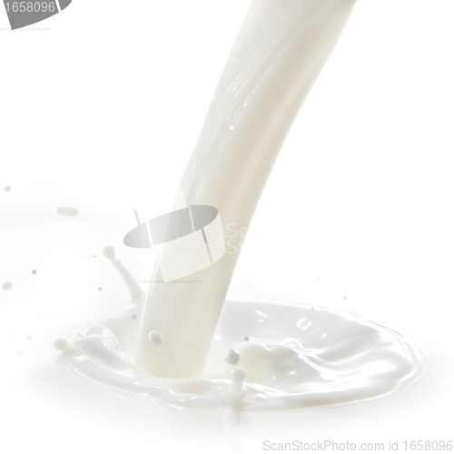 Image of milk splash