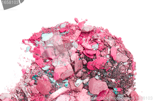 Image of crushed eyeshadows