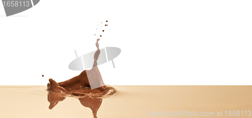 Image of chocolate splash