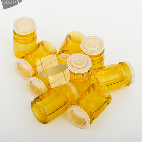 Image of cosmetic glass containers