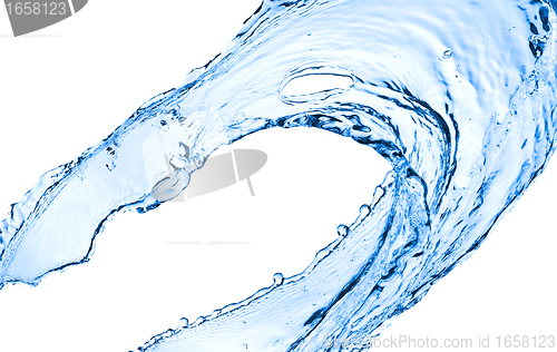 Image of water splash