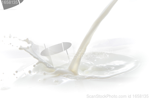 Image of milk splash