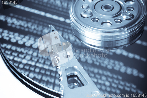 Image of hard drive internals