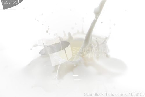 Image of milk splash