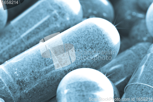 Image of medical capsules