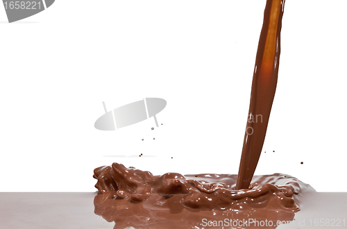 Image of chocolate splash