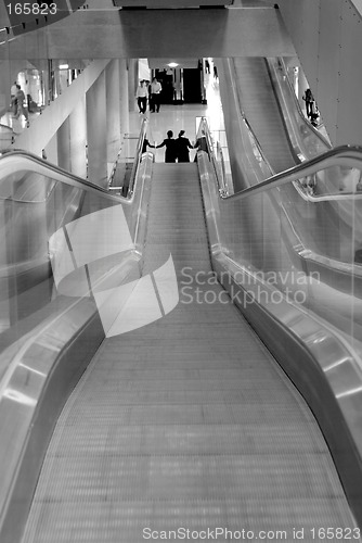 Image of Escalators at airport